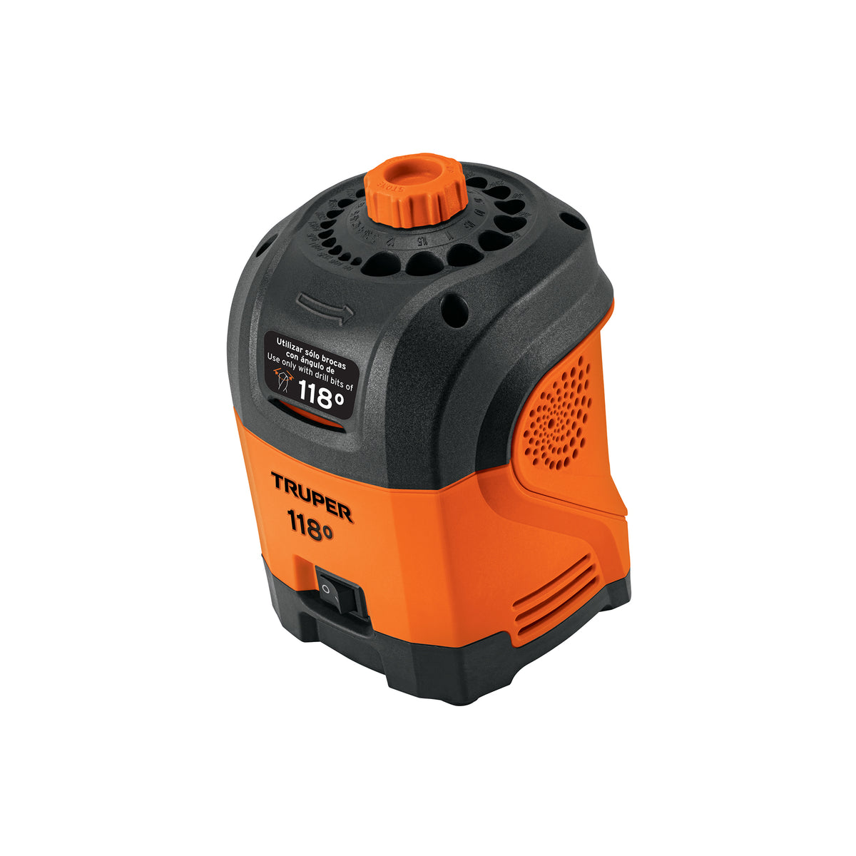 Afilador electrico para brocas con punta 118° Truper