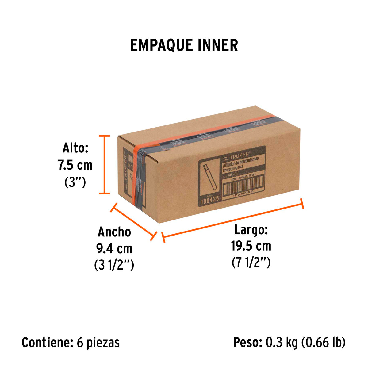 Afilador para herramientas de corte, Truper