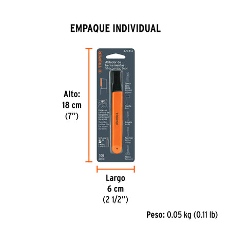 Afilador para herramientas de corte, Truper