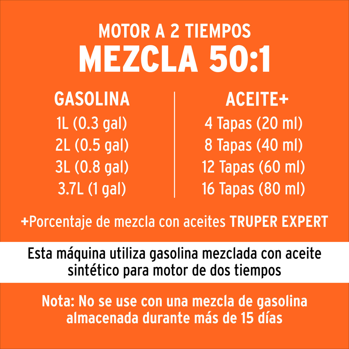 Ahoyadora/motoperforadora a gasolina 52 cc TRUPER