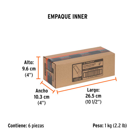 Arco junior 6" para segueta Truper