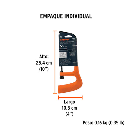 Arco junior 6" para segueta Truper