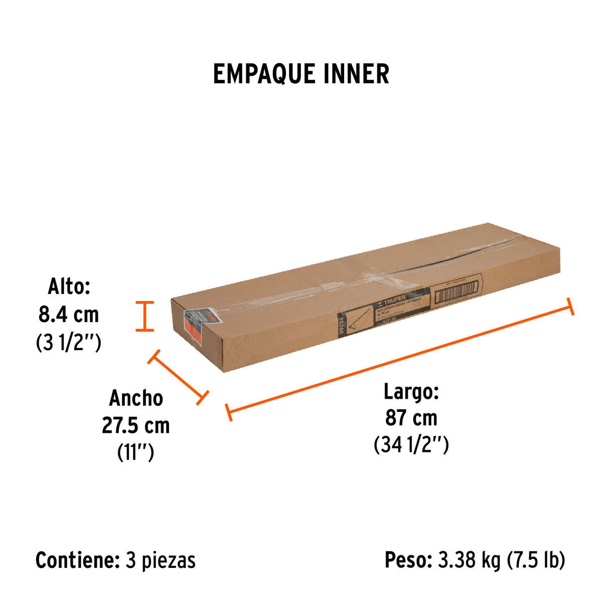 Arco jardinero tubular de 30', Truper