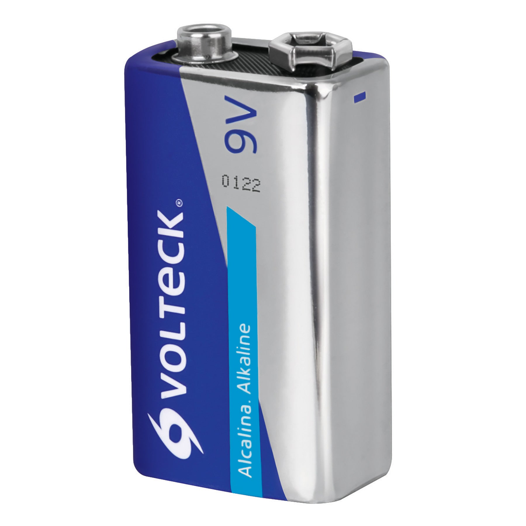 Blister con 1 pila alcalina 9V VOLTECK