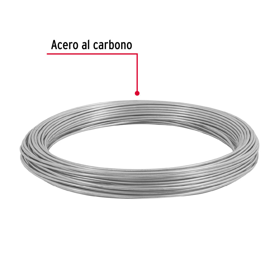 Kilo de alambre galvanizado, calibre 12.5, FIERO