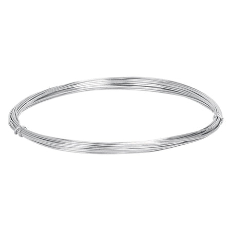 Rollo de 30 g de alambre galvanizado calibre 22 en bolsa