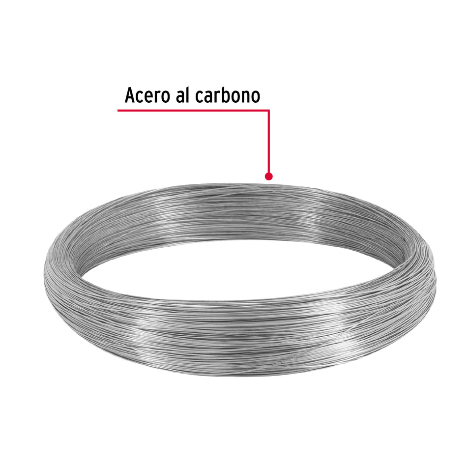 Kilo de alambre galvanizado, calibre 22, FIERO