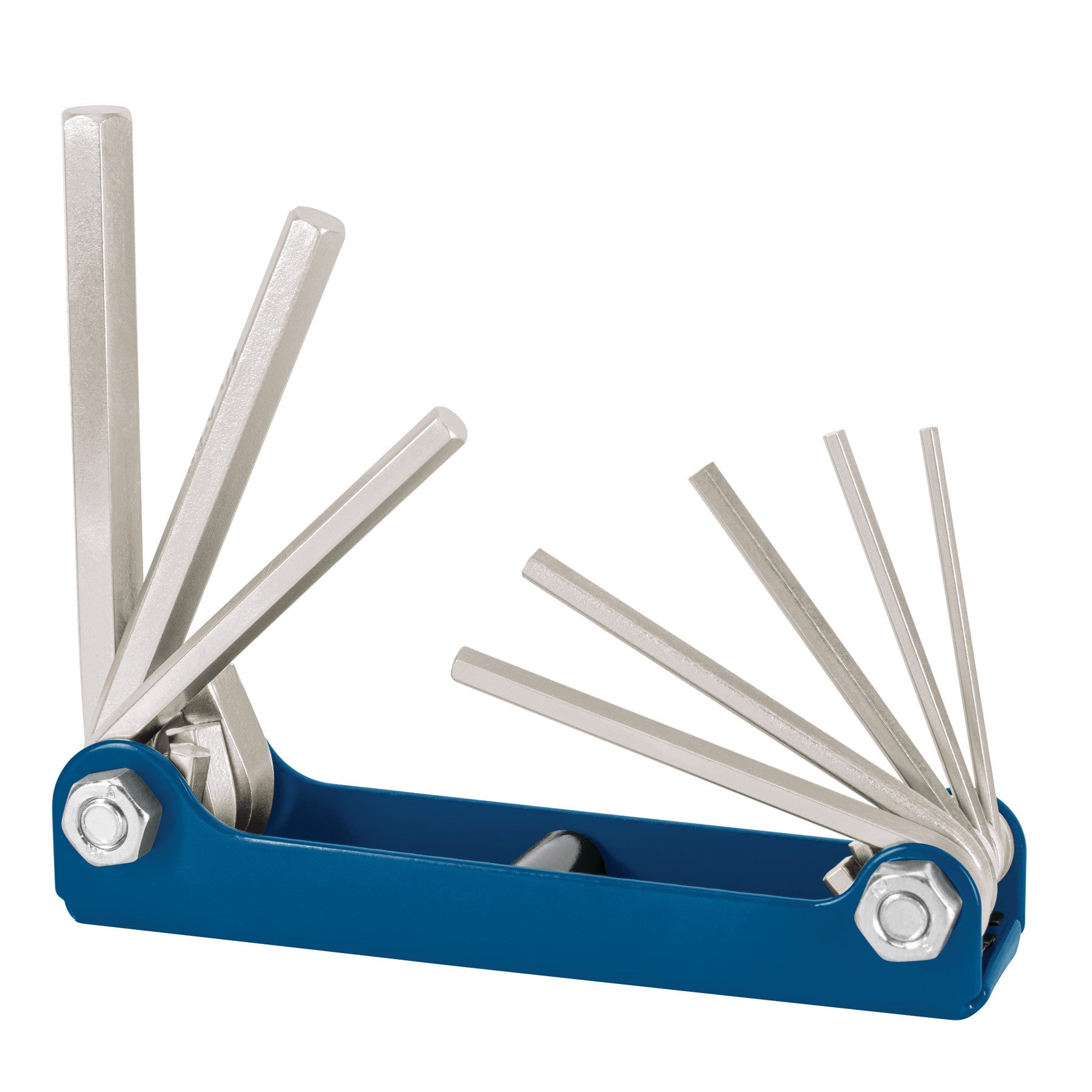 Juego de 8 llaves allen mm tipo navaja, cuerpo de lámina