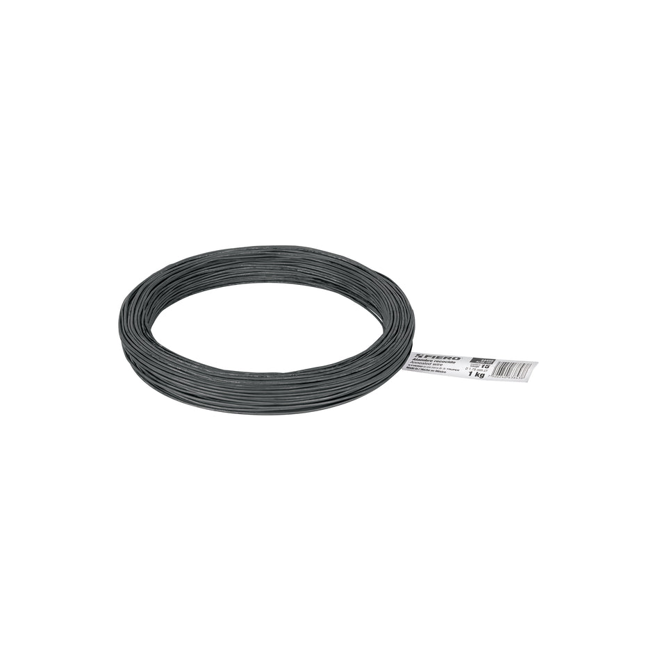 Kilo de alambre recocido calibre 15 en rollo de 1 kg, FIERO