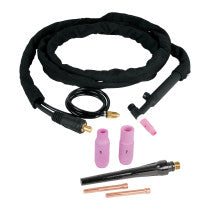 Antorcha TIG con conector 1/2" y conexion para gas EXPERT