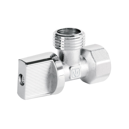 Llave angular 1/2" 1/4 de vuelta roscable BASIC