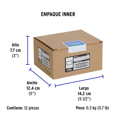 Interruptor sencillo blanco de 1.5 módulos, línea Lisboa