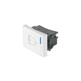 Interruptor para timbre, 1.5 módulos, línea Española, blanco
