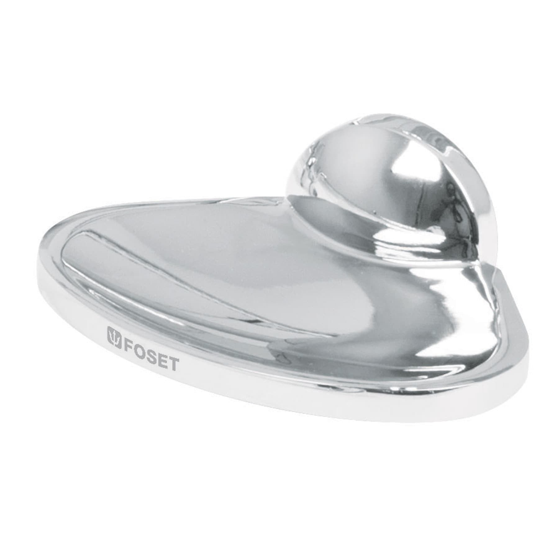 Jabonera ovalada cromo FOSET AQUA
