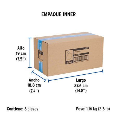 Toallero de argolla, cromo-oro, FOSET AQUA