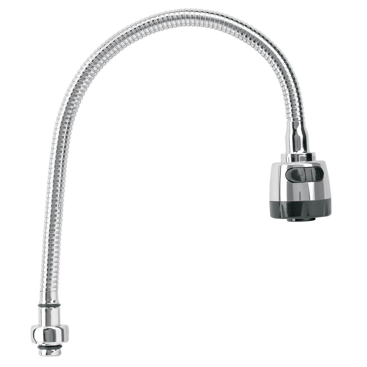 Cuello flexible para mezcladora de fregadero cromo AQUA