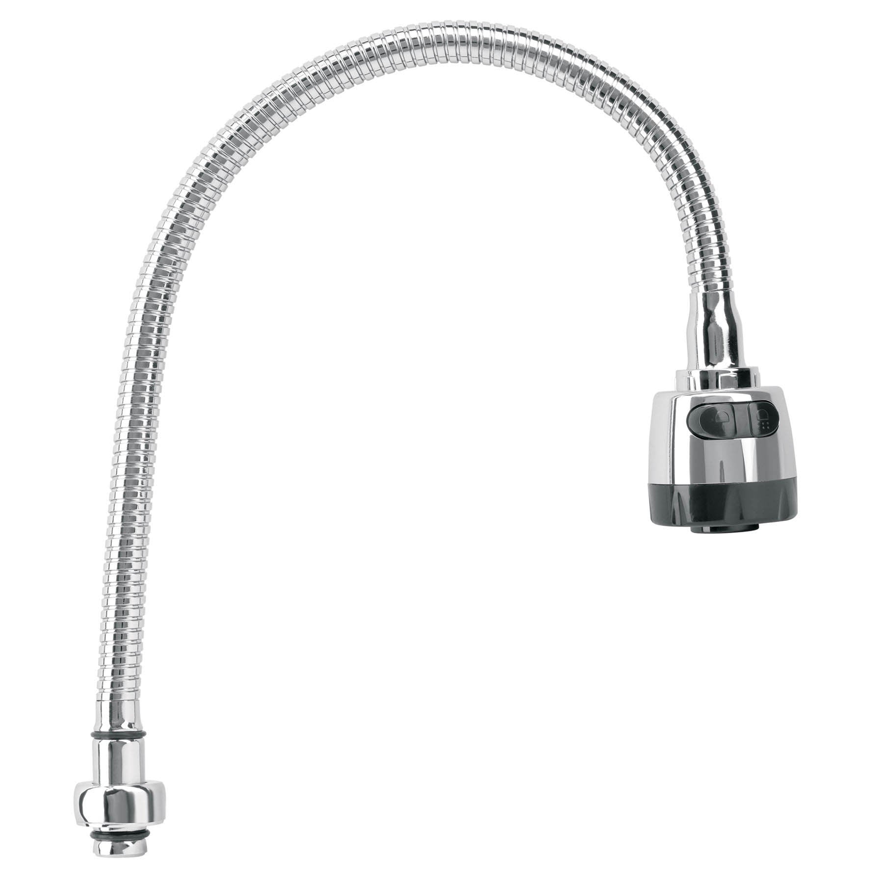 Cuello flexible para mezcladora de fregadero cromo AQUA