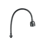 Cuello flexible para mezcladora de fregadero, negro, AQUA negro