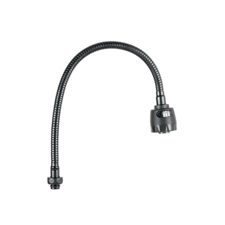Cuello flexible para mezcladora de fregadero, negro, AQUA negro