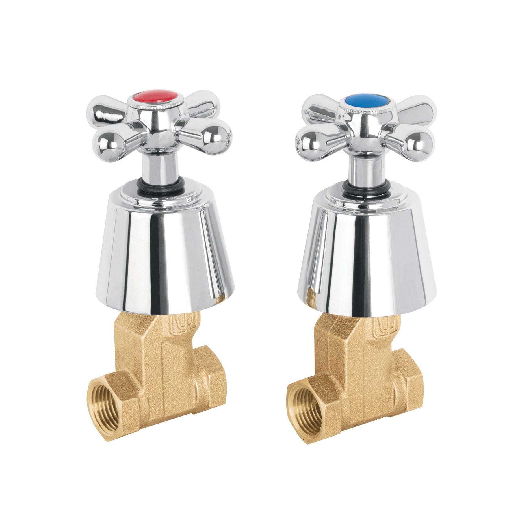Juego llaves empotrar roscables cruceta AQUA