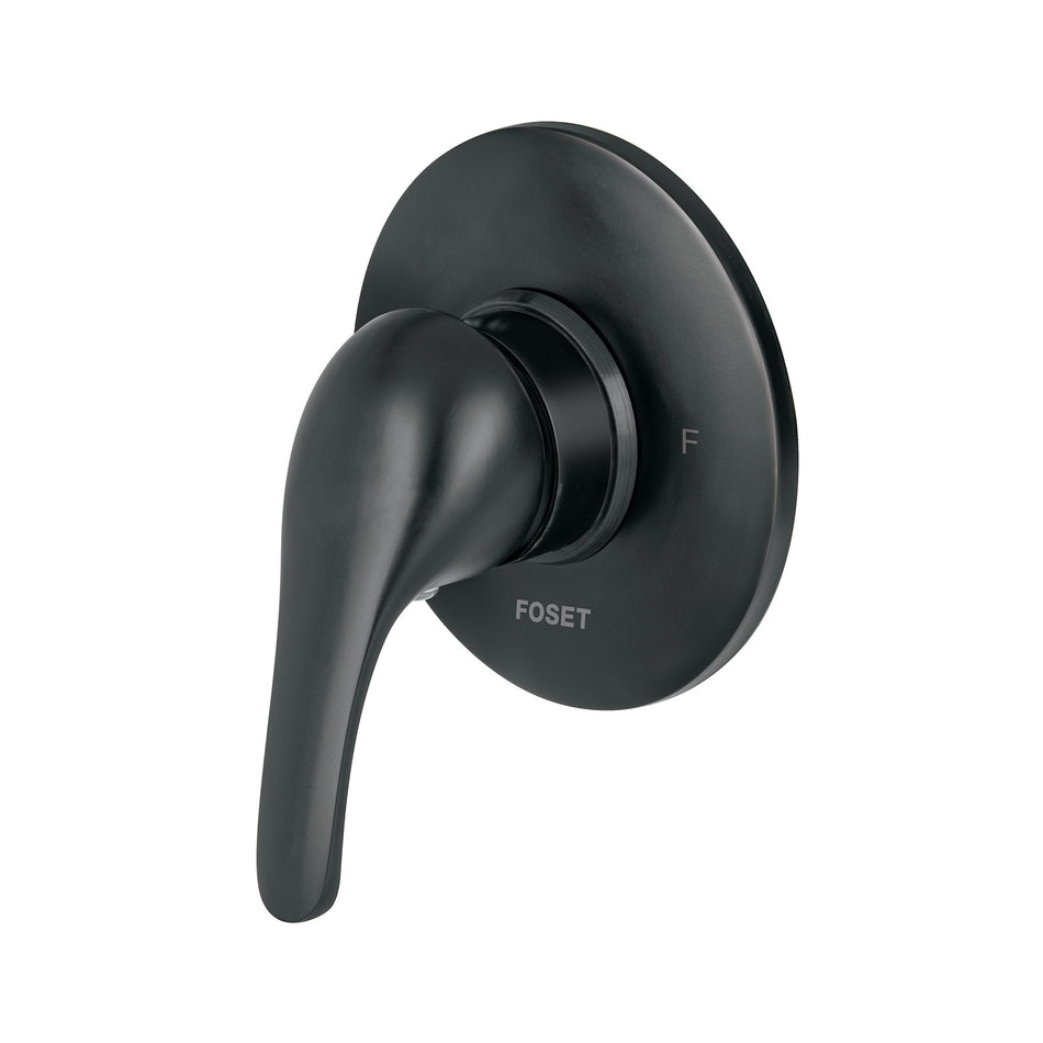 Monomando para regadera AQUA negro