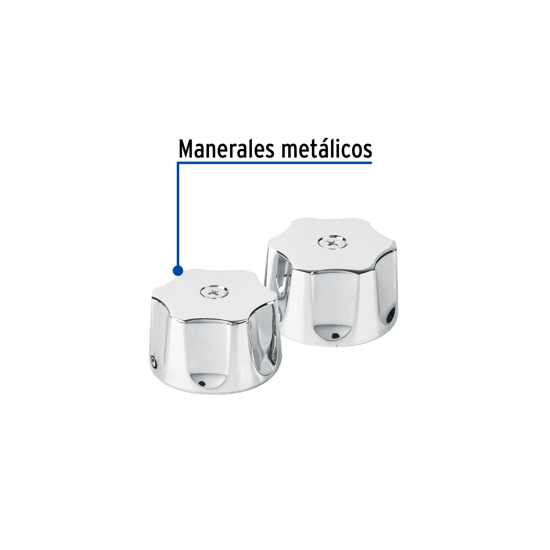 Jgo manerales hex para AQF-92 de pared, fregadero,cromo AQUA