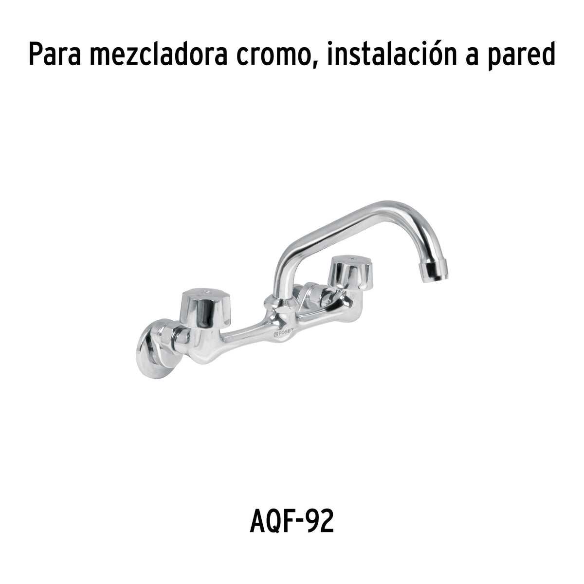 Jgo manerales hex para AQF-92 de pared, fregadero,cromo AQUA