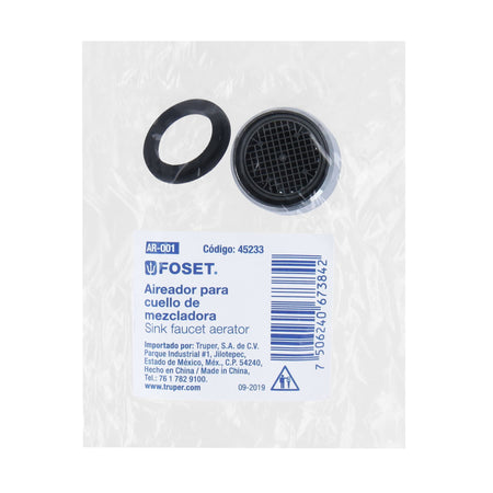 Aireador conexion hembra para cuello de mezcladora FOSET