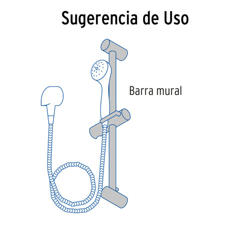 Contacto duplex 2 polos 3 hilos Standard marfil
