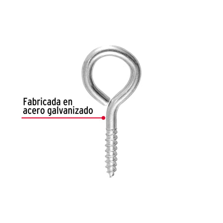Blister con 2 armellas cerradas de 22 x 100 FIERO