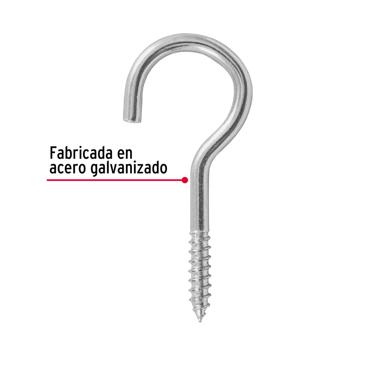 Blister con 2 armellas abiertas de 23 x 110 FIERO