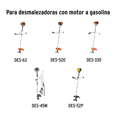 Arnés para desbrozadoras DES-63/520/430/330/52P/45M, TRUPER