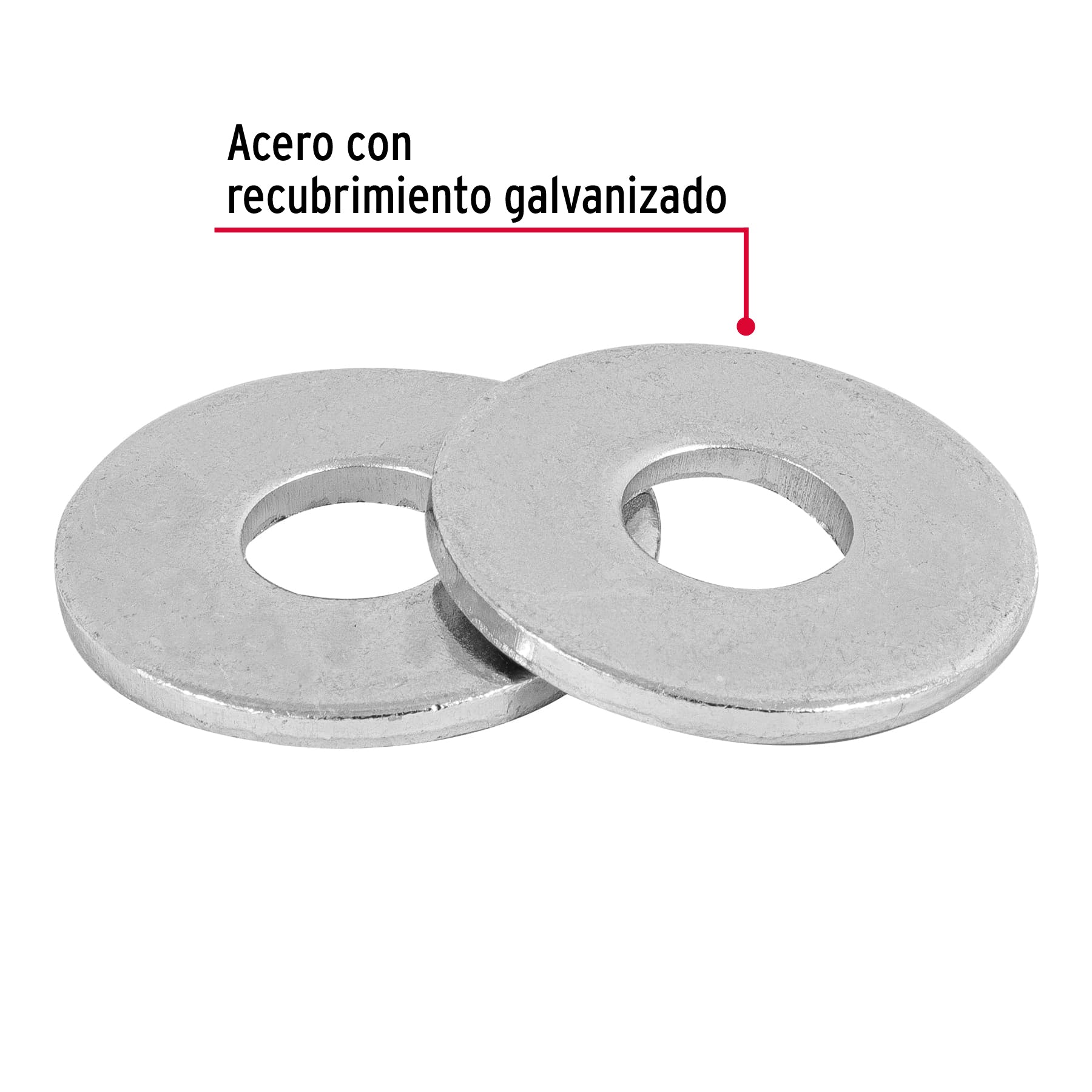 Blisterarandelas planas de FIERO 1/2"
