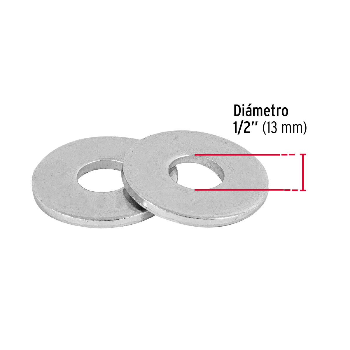 Blisterarandelas planas de FIERO 1/2"