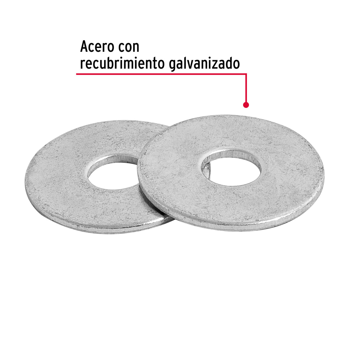 Blisterarandelas planas de FIERO 1/4"