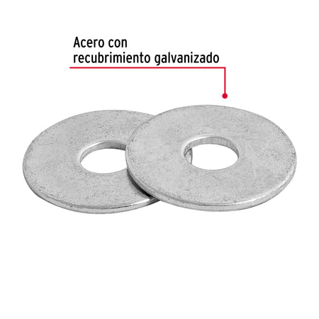 Blisterarandelas planas de FIERO 1/4"