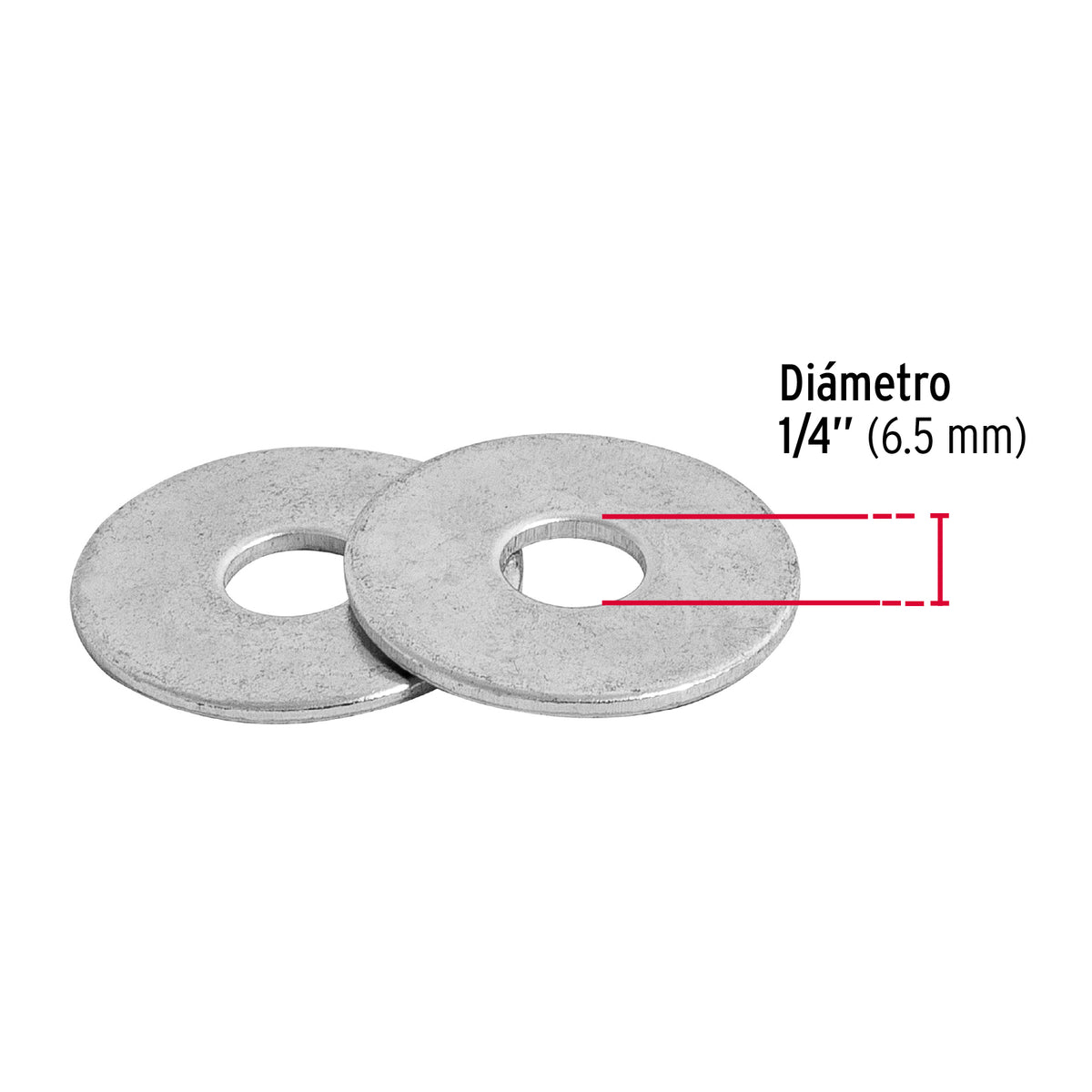 Blisterarandelas planas de FIERO 1/4"