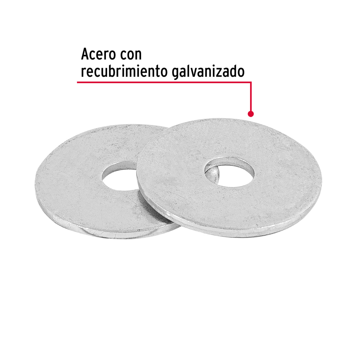 Blisterarandelas planas de FIERO 3/16"