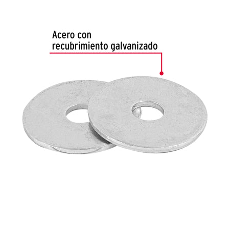 Blisterarandelas planas de FIERO 3/16"