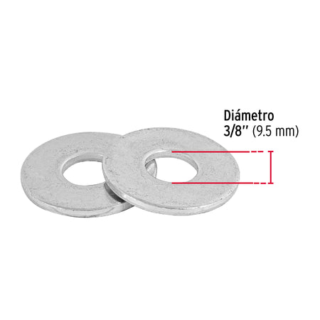 Blisterarandelas planas de FIERO 3/8"