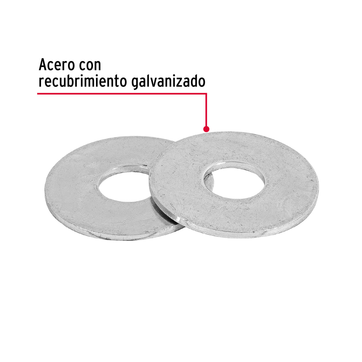 Blisterarandelas planas de FIERO 5/16"