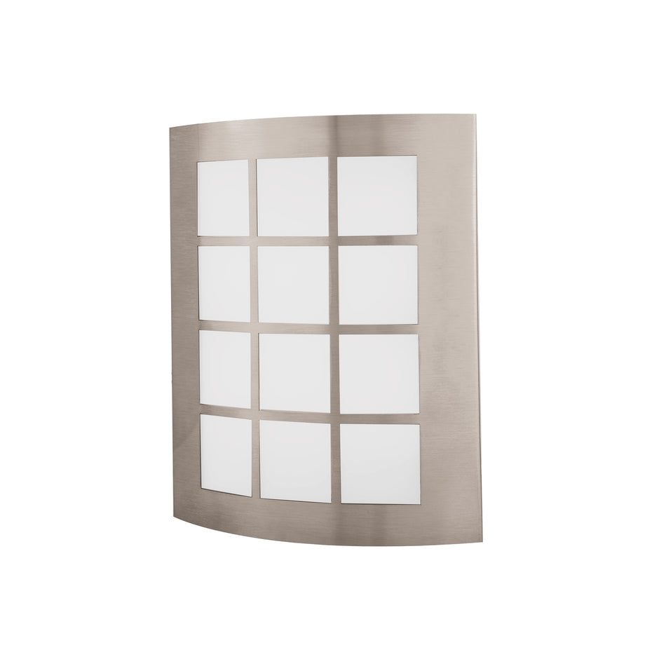 Arbotante LED exterior 15 W 3000K, 18x22 cm, VOLTECK