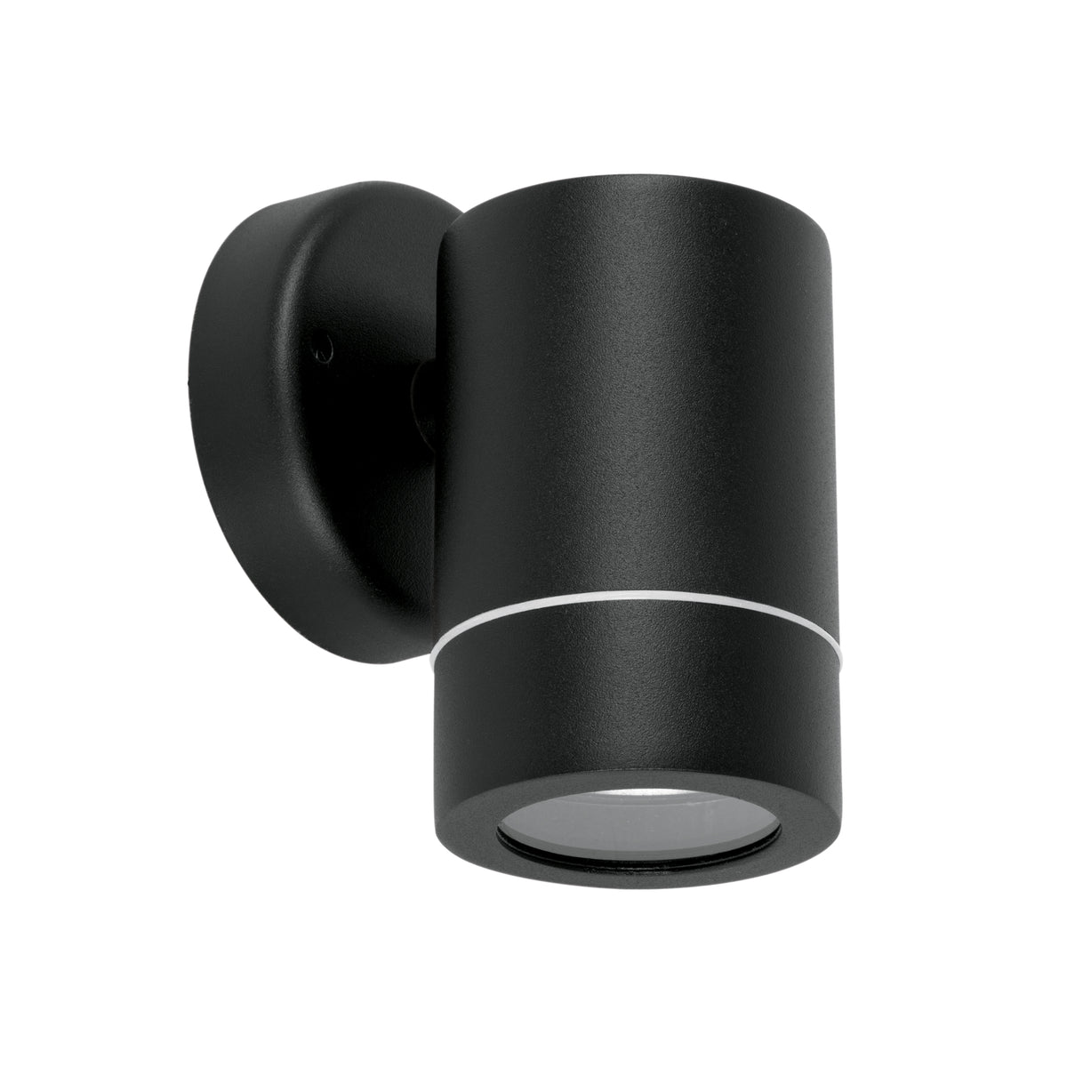 Arbotante de acento 1 spot negro, lámpara no incluida