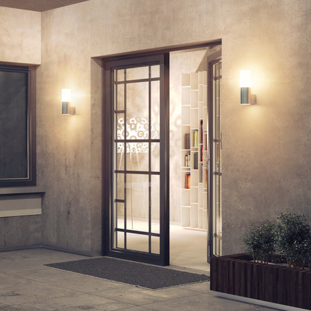 Arbotante LED exterior 5 W 3000K 1 spot,6x22 cm, VOLTECK