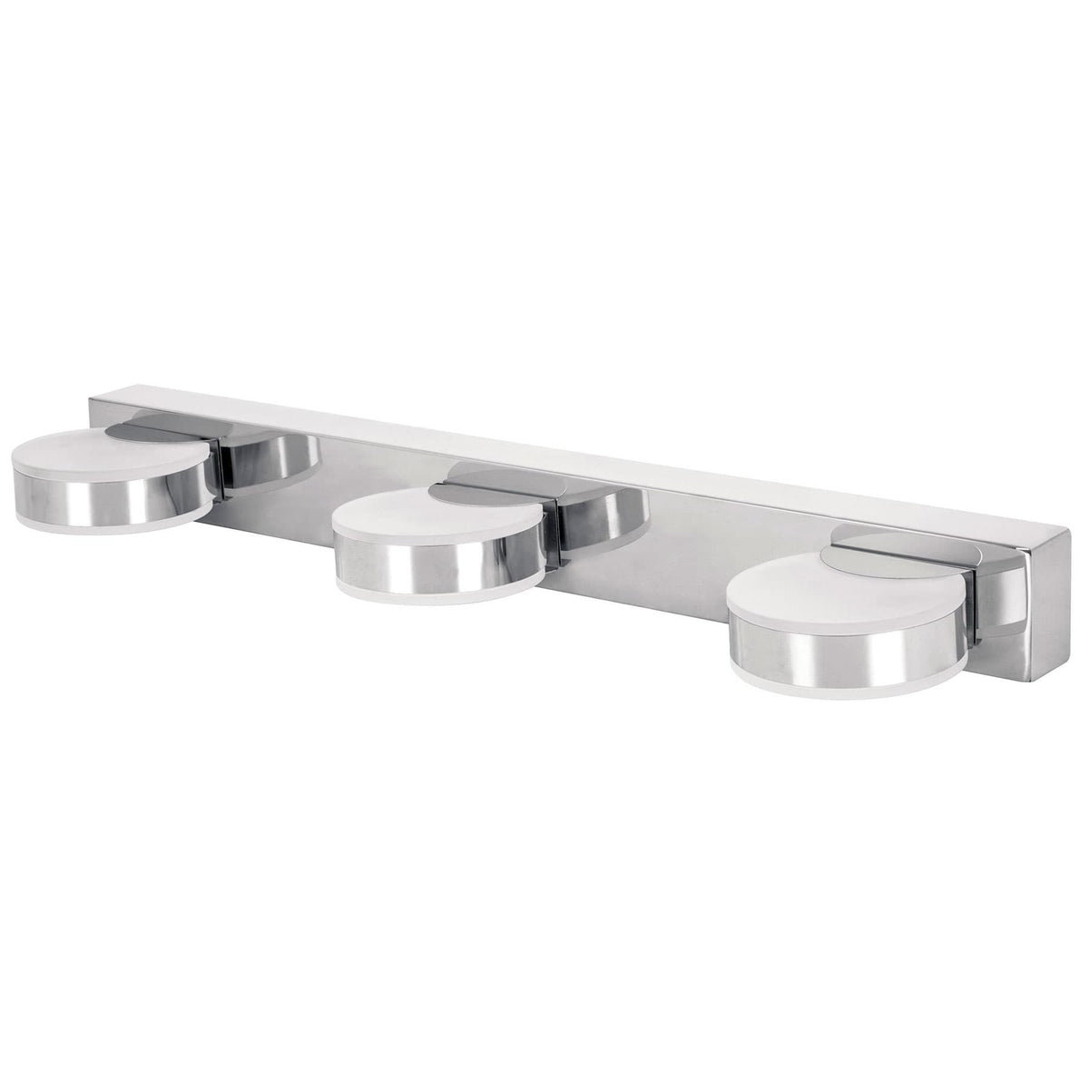 Luminario LED de pared para bano 10W 4000K 3 spots VOLTECK