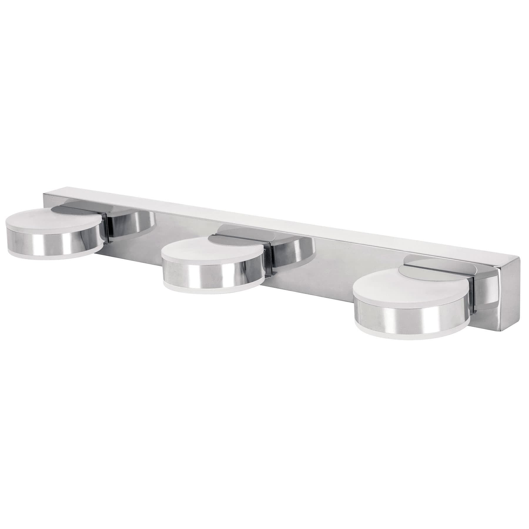 Luminario LED de pared para bano 10W 4000K 3 spots VOLTECK