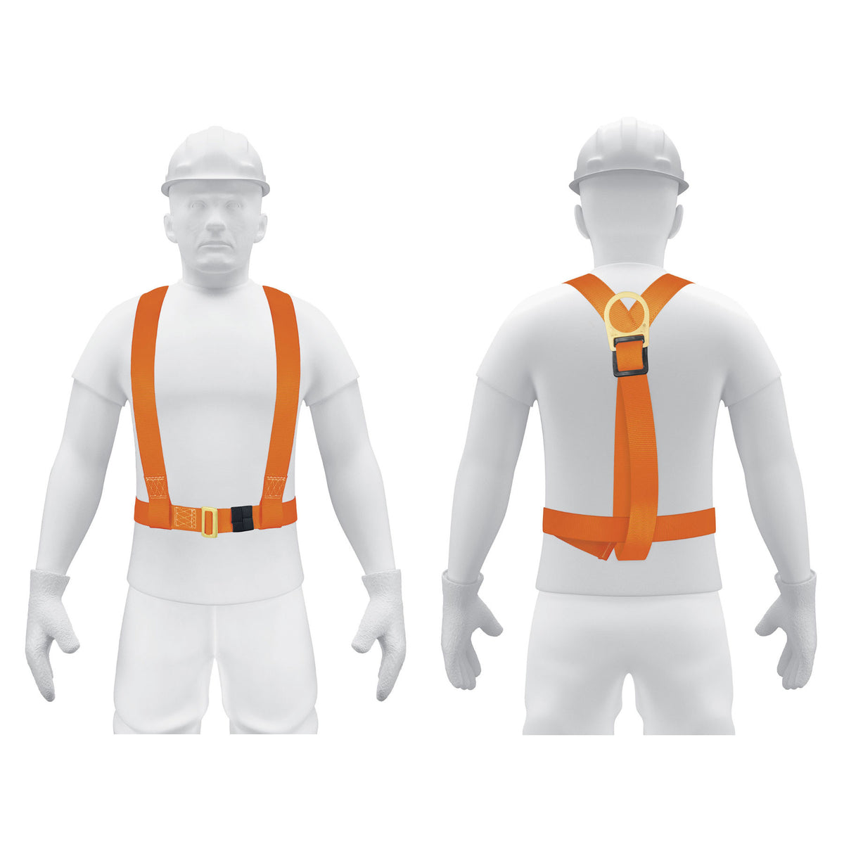 Arnes de pecho con 1 anillo Truper