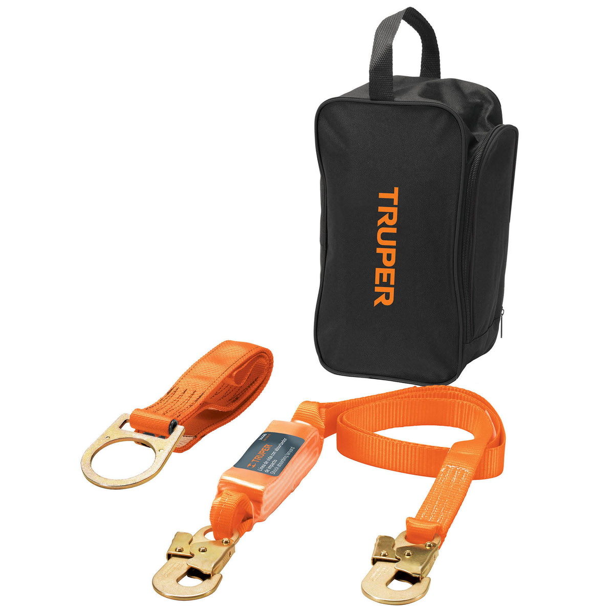 Kit contra caidas con arnes de un anillo Truper