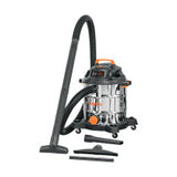 Aspiradora de solidos y liquidosal acero inox TRUPER 12 g