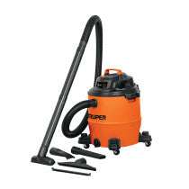 Aspiradora de solidos y liquidosal plastica TRUPER 16 g